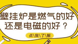 壁挂炉是燃气的好还是电磁的好？