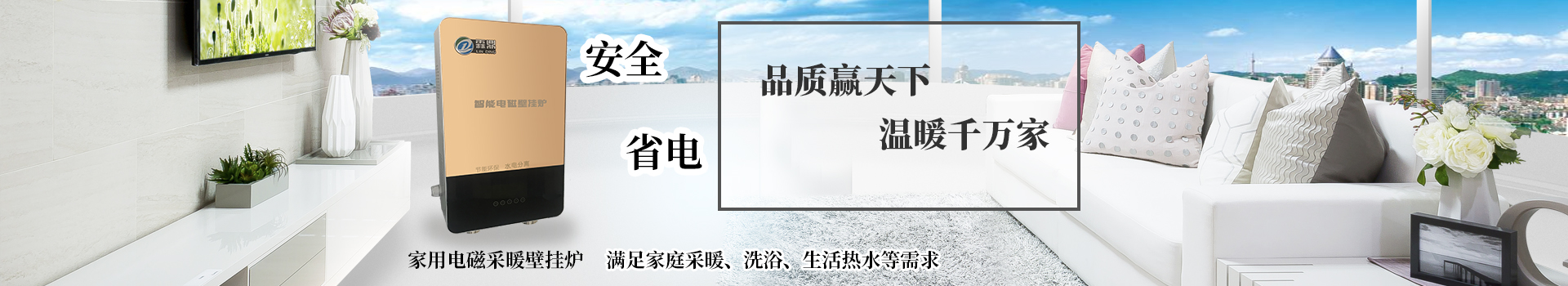 家用变频感应采暖壁挂炉2